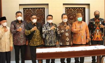 Gubernur Olly Teken PKS Pengelolaan Kelautan Dan Perikanan
