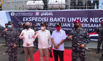 BI Sulut-Lantamal VIII Gelar Ekspedisi Cinta Rupiah di Wilayah 3T Sulut