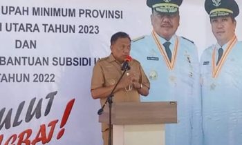 Gubernur Olly Umumkan UMP 2023 Sebesar Rp3.485.000