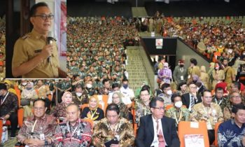 Dari Rakornas Kepala Daerah dan Forkopimda, Wali Kota Tomohon Ajak Masyarakat Sukseskan Program Pemerintah