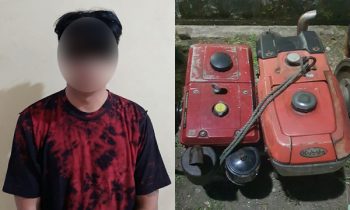 Pria Asal Bolmong Maling Mesin Traktor, Ditangkap di Manado