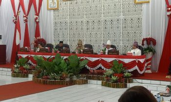 Dalam Rangka HUT Sangihe ke-598, DPRD Gelar Rapat Paripurna Istimewa