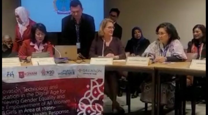 Rita Tamuntuan Bawa Isu Kesetaraan Gender Saat Jadi Pembicara IWD di Markas Besar PBB