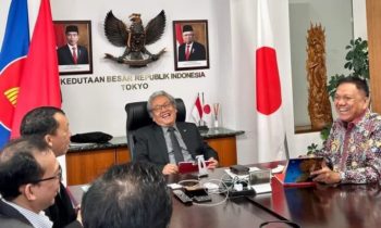 Gubernur Olly Temui Dubes RI untuk Jepang Bahas Perdagangan dari Bitung ke Kawasan Asia Timur