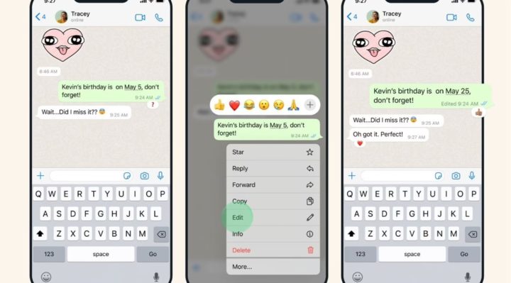 Cara Terbaru Mengedit Pesan WhatsApp