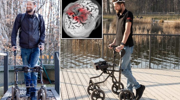 Wow! Pria Asal Belanda Lumpuh 12 Tahun Kembali Berjalan Setelah Dipasang Implan Pembaca Pikiran