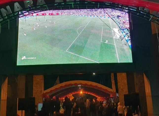 final piala dunia 2022, nonton bareng, Diskominfo Tomohon