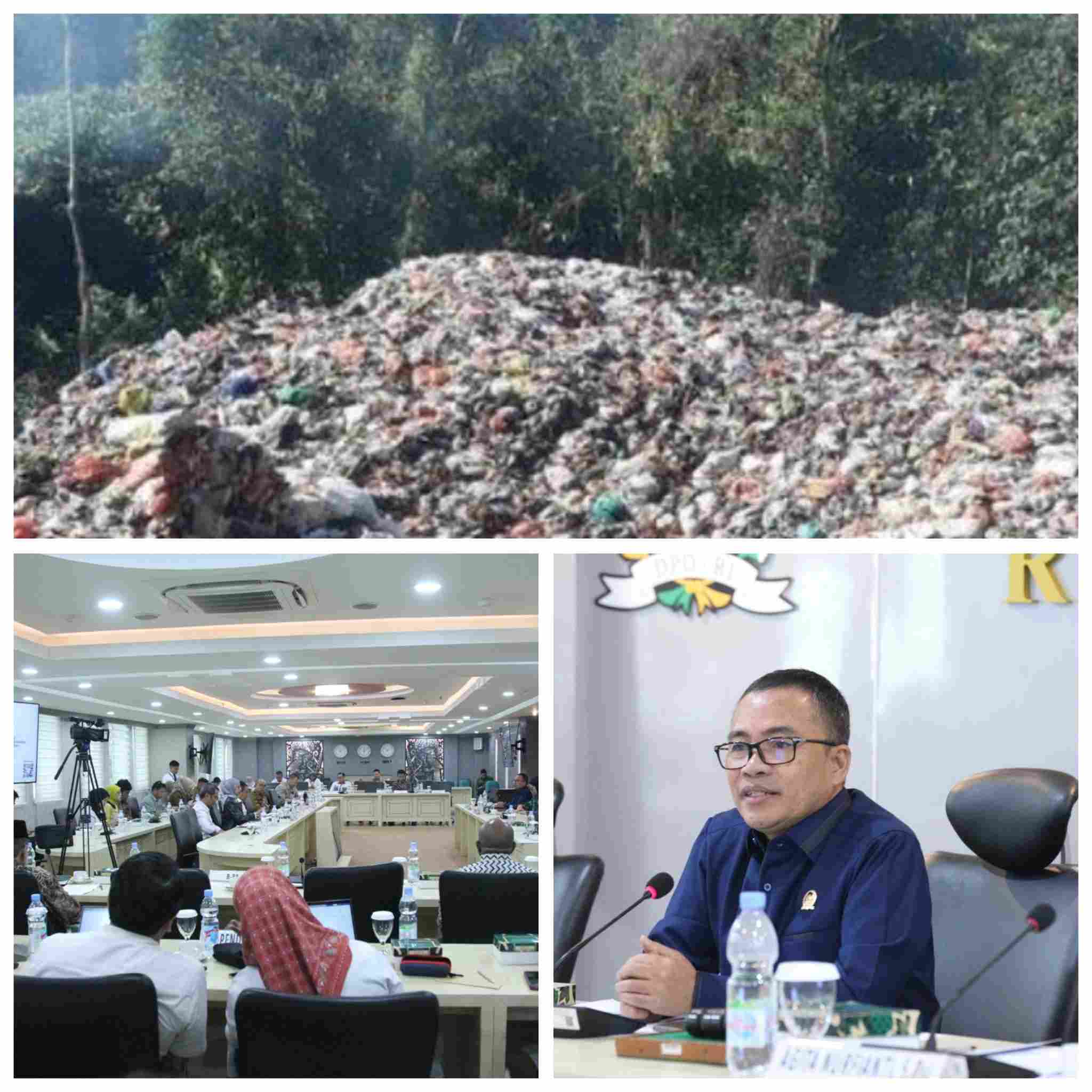 Stefanus BAN Liow, BULD DPD RI, sampah