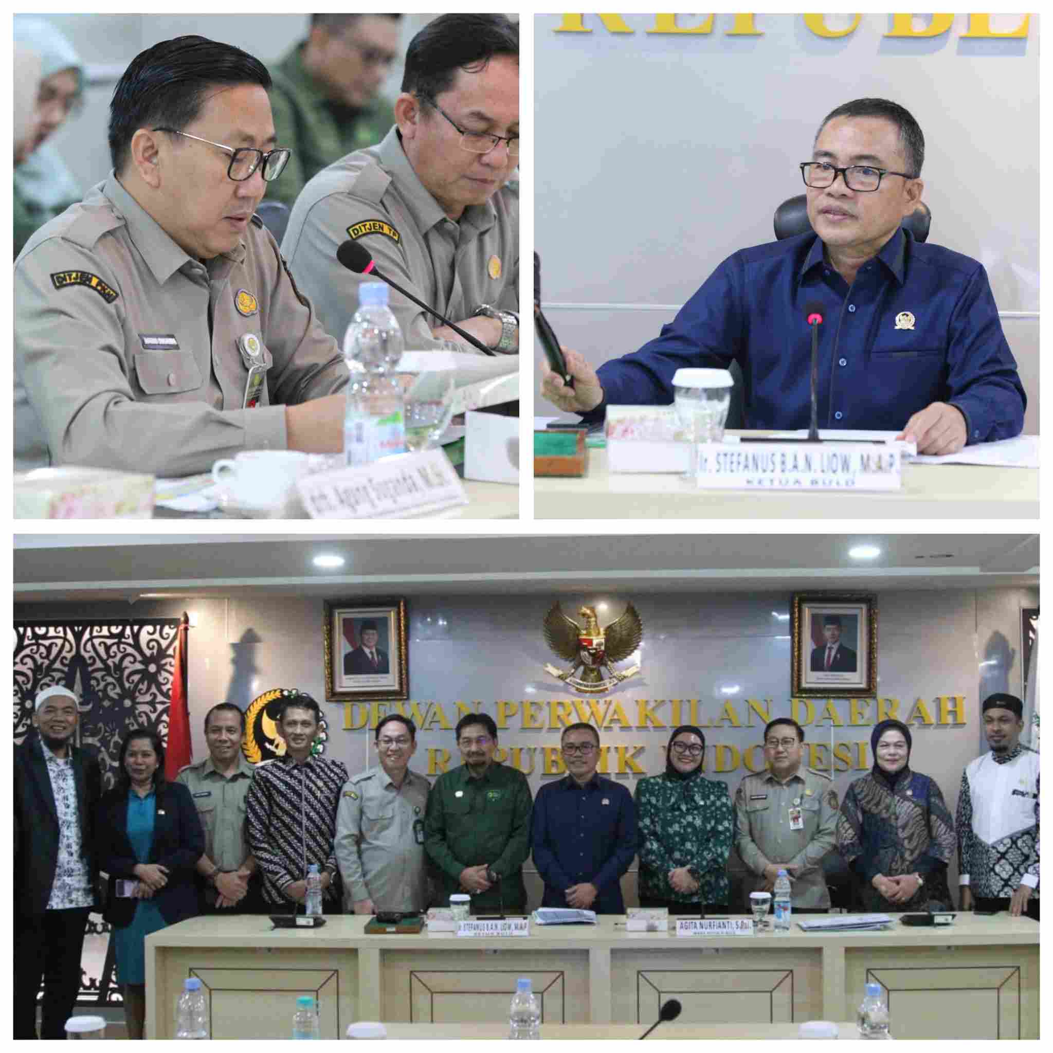 Stefanus BAN Liow, BULD DPD RI, Ketahanan Pangan