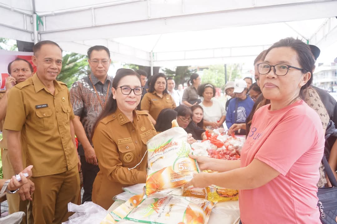 Minahasa, Vanda Sarundajang, gerakan pangan murah