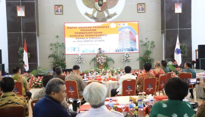 Pj Wali Kota Hadiri Rapat RDP KPK di Kantor Gubernur Sulut