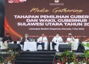 KPU Sulut Sosialisasi Tahapan Pilgub 2024