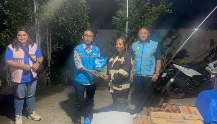 PLN-NP UP Minahasa Serahkan Bantuan CSR untuk Warga Desa Kiniar dan Toulour