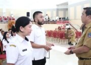 Wagub Kandouw Serahkan SK untuk 134 PPPK Teknis Pemprov Sulut