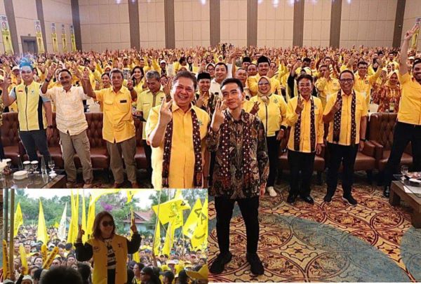 Airlangga Hartarto, Partai Golkar, Gibran Rakabuming Raka, Miky Junita Linda Wenur