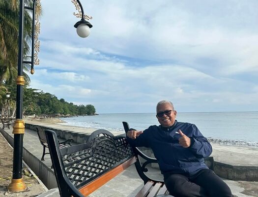 Tahap I Pembangunan Pengaman Pantai Batu Pinagut Hampir Rampung