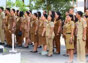 Asisten III Setdakab Pimpin Apel Kerja ASN Sitaro