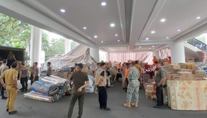 Satgas Bencana Gunung Ruang Kirim Bantuan Tahap III ke Tagulandang Hari Ini
