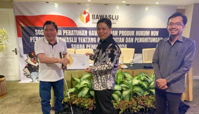 Pemilih Penyandang Disabilitas Sampaikan Aspirasi ke Bawaslu Sulut