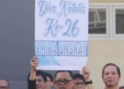 Dies Natalis ke-26, Rektor Dorong FMIPA Unsrat Hadirkan Inovasi dan Solusi