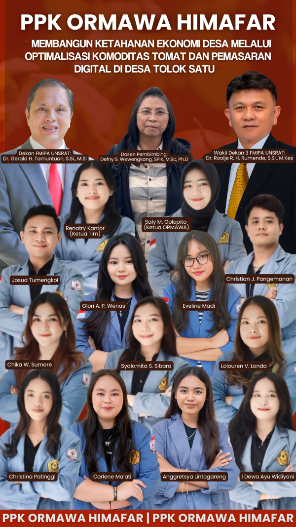 Unsrat, FMIPA, Rooije Rumende, Gerald Tamuntuan