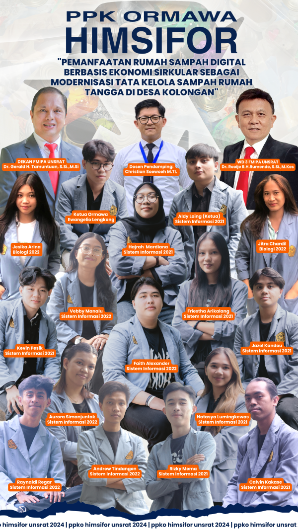 Unsrat, FMIPA, Garald Tamuntuan, Rooije Rumende,