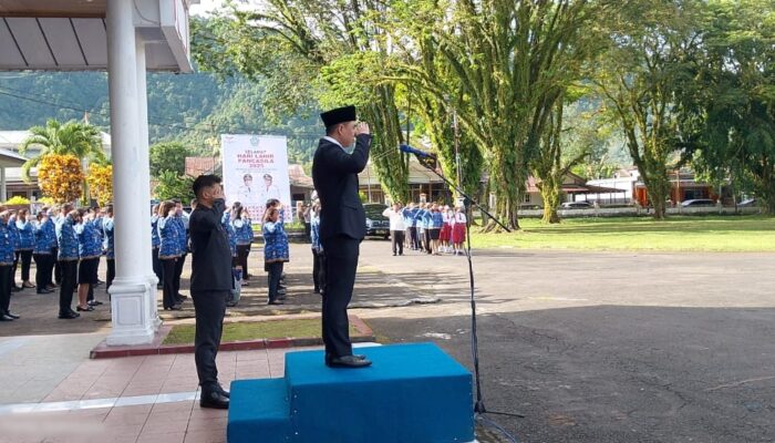 Jadi Irup Hari Lahir Pancasila, Bupati Thungari Minta ASN – THL Jaga Profesionalisme