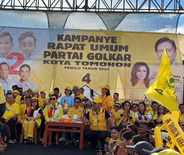 Partai Golkar, Tomohon, Airlangga Hartarto, Miky Junita Linda Wenur