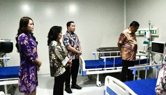 Kedua di Indonesia, Gubernur Olly Resmikan Rumah Sakit Khusus Infeksi Kitawaya