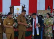 Dampingi Gubernur, Bupati Minahasa Hadiri Ibadah Natal dan Tahun Baru KKPGA GMIM Rayon Minahasa