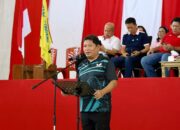 Bupati Kumendong Buka Turnamen Tenis Meja Bupati Minahasa Cup 2024