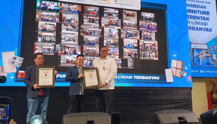Rayakan HUT ke-9, Inovasi Olymplast Raih 2 Rekor MURI