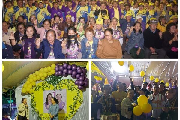 Warga Pangolombian Sepakat Miky-Cherly untuk Tomohon 2025-2030