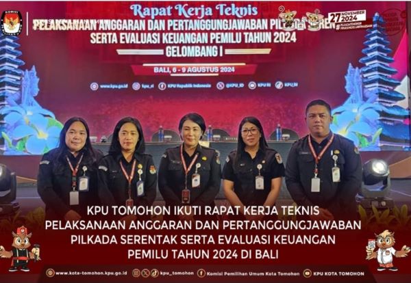 KPU Tomohon, Bali, Rakernis