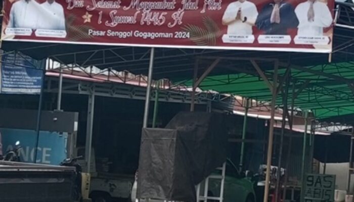 1 April, Pj Wali Kota Akan Resmikan Pasar Senggol Gogagoman