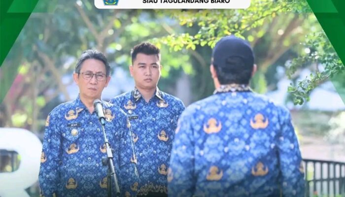 Pimpin Apel KORPRI, Pj Bupati Sitaro Ingatkan Pentingnya Toleransi di Bulan Ramadhan