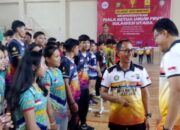Wakapolda Sulut Buka Kejuaraan Voli Under Nineteen 2024 PBVSI Sulut