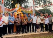 Gubernur Sulut Hadiri Perayaan Waisak di Arama Kebun Kesadaran Kolongan